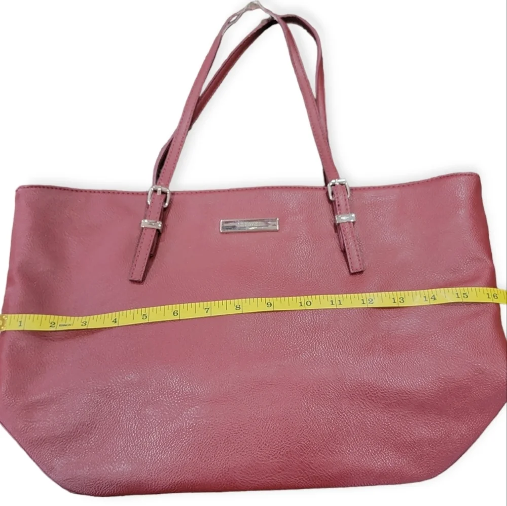 Burgundy Nine West Leather Purse - Picture 3 of 8